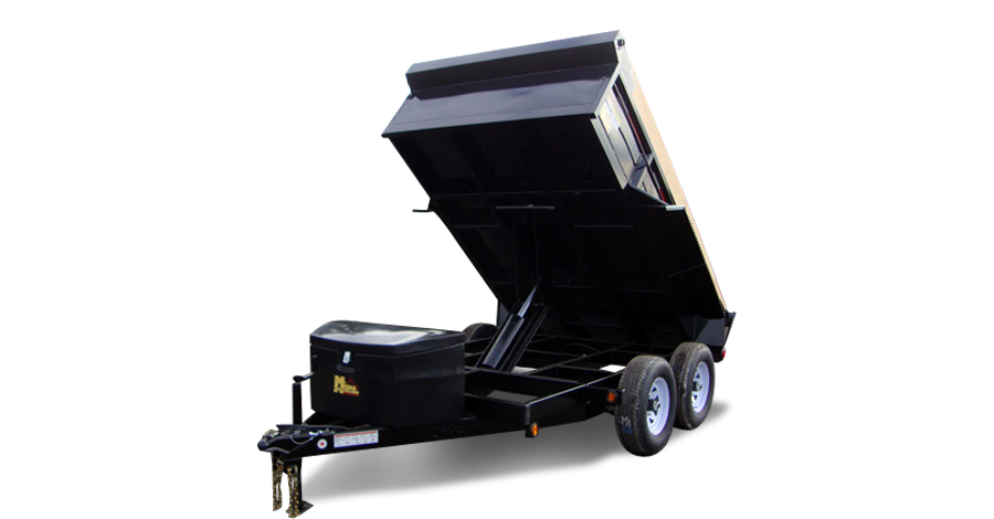 Miska Trailers Dump Trailer 5T — Dump Trailers rental Mississauga & Brampton GTA