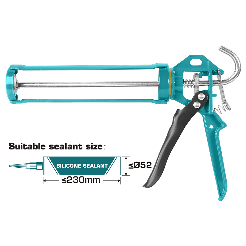 TOTAL TOTAL - 9" industrial Caulking Gun — Hand Tools Mississauga & Brampton GTA