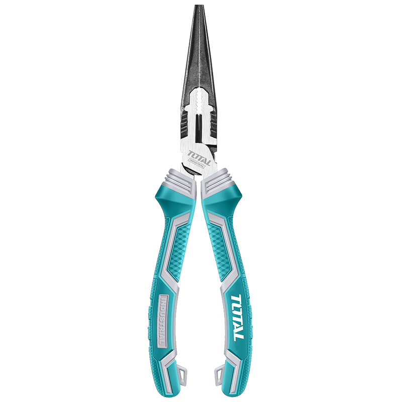 TOTAL TOTAL - 8" High Leverage Long Nose Pliers — Hand Tools Mississauga & Brampton GTA