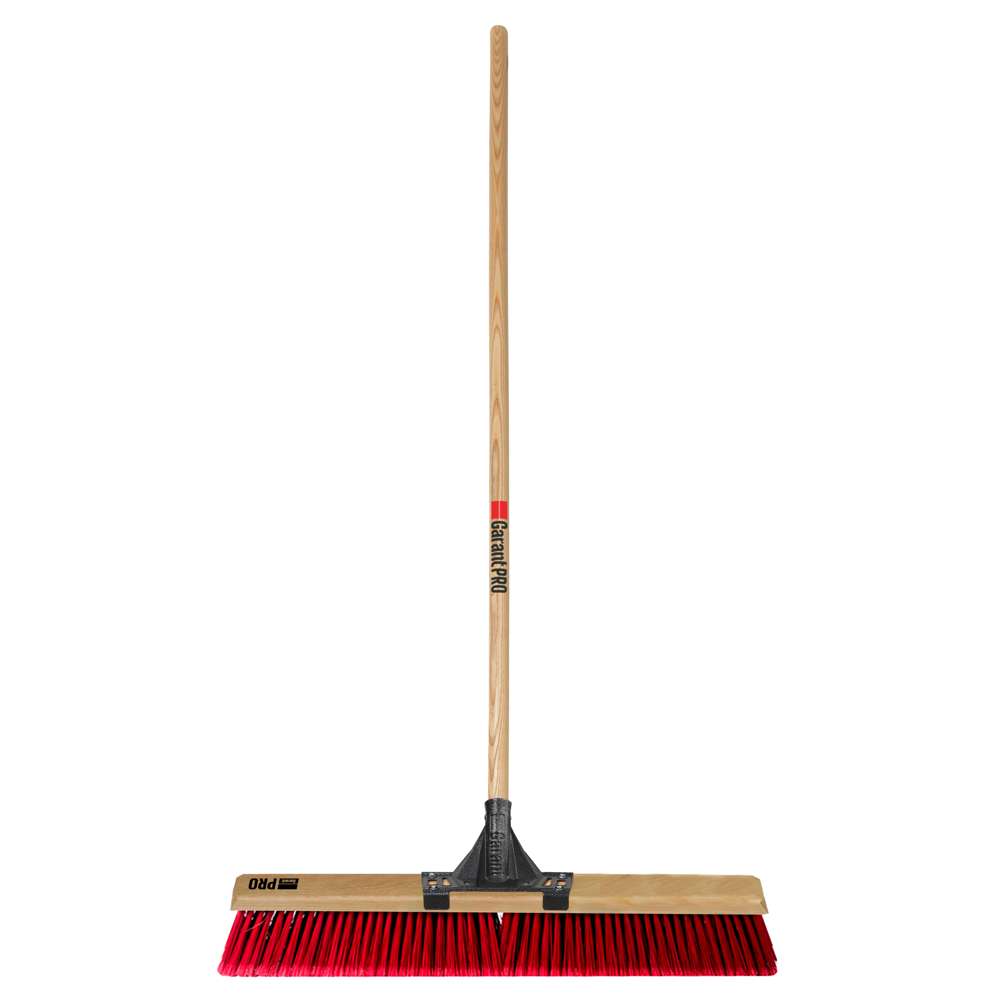 GARANT GARANT - Push Broom, 24", Multi, Wood Handle — Lawn & Garden Mississauga & Brampton GTA