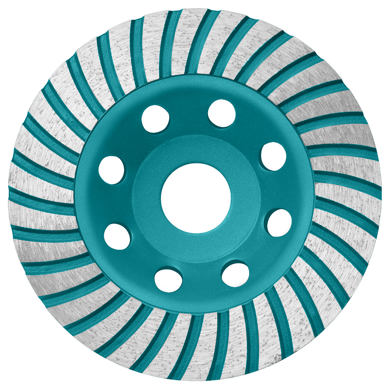 TOTAL TOTAL - 5" Segmented Turbo Cup Grinding Wheel — Cutting Blades Mississauga & Brampton GTA
