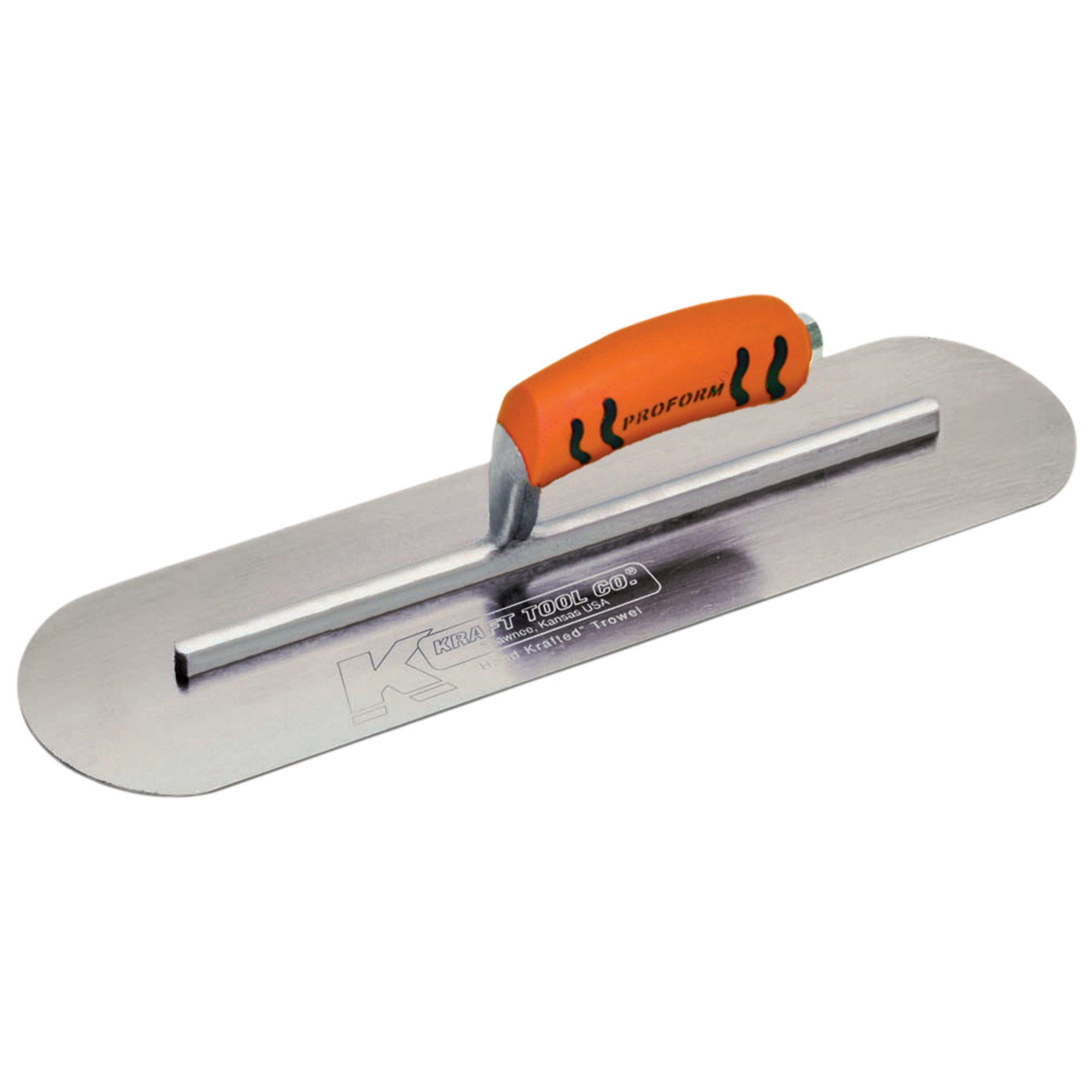 KRAFT KRAFT - Carbon Steel Pool Trowel W/Proform® Handle — Trowels Mississauga & Brampton GTA