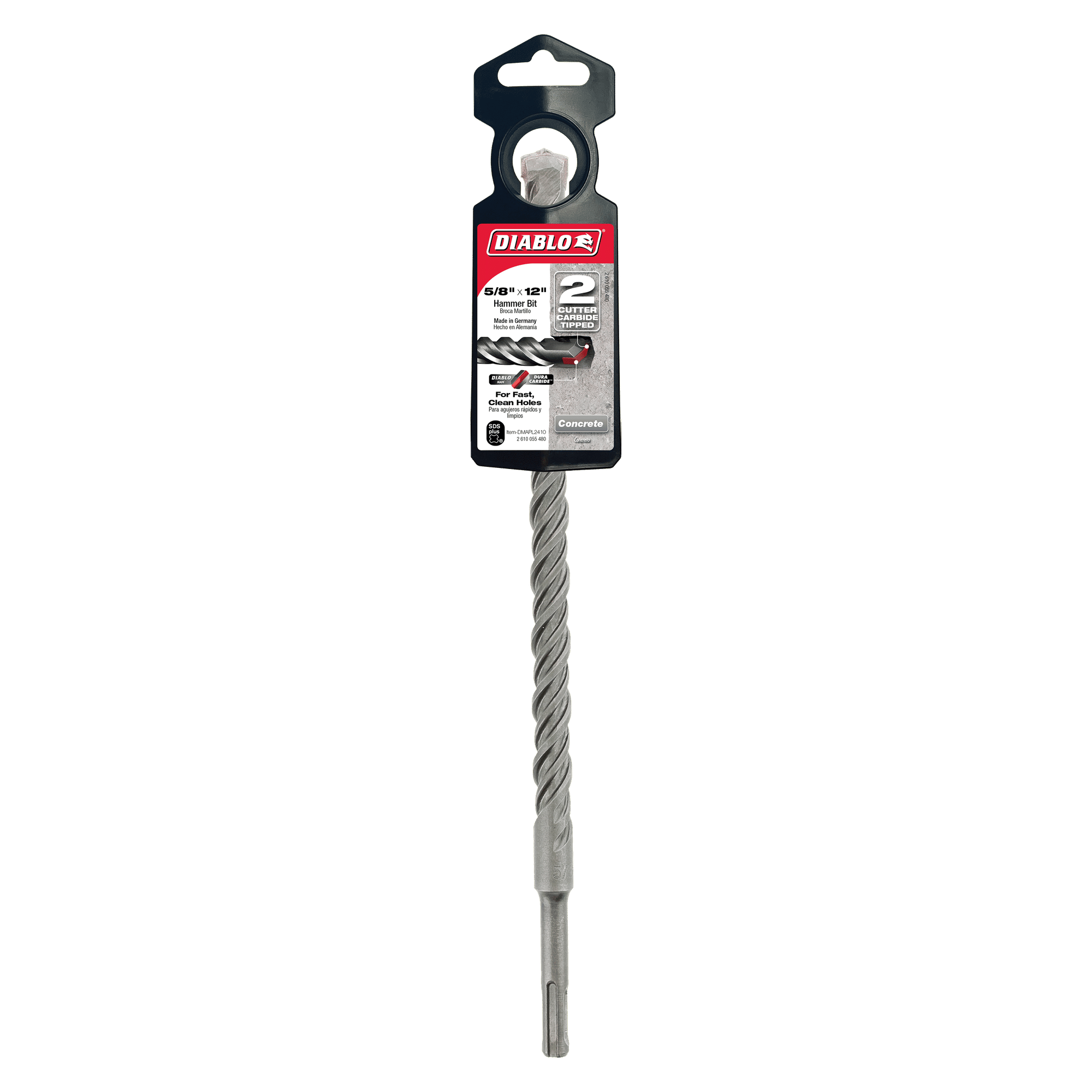 DIABLO DIABLO - DB SDS-PLUS 2C 5/8"X10"X12" — Drill & Driver Bits Mississauga & Brampton GTA