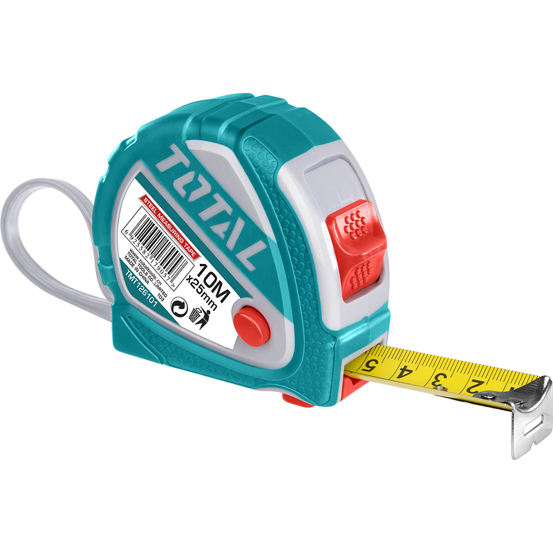 TOTAL TOTAL - 1" Steel Measuring Tape(Rubber Cover) — Hand Tools Mississauga & Brampton GTA