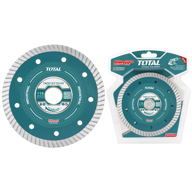 TOTAL TOTAL - 4 1/2"X7/8" Ultrathin Diamond Disc — Cutting Blades Mississauga & Brampton GTA