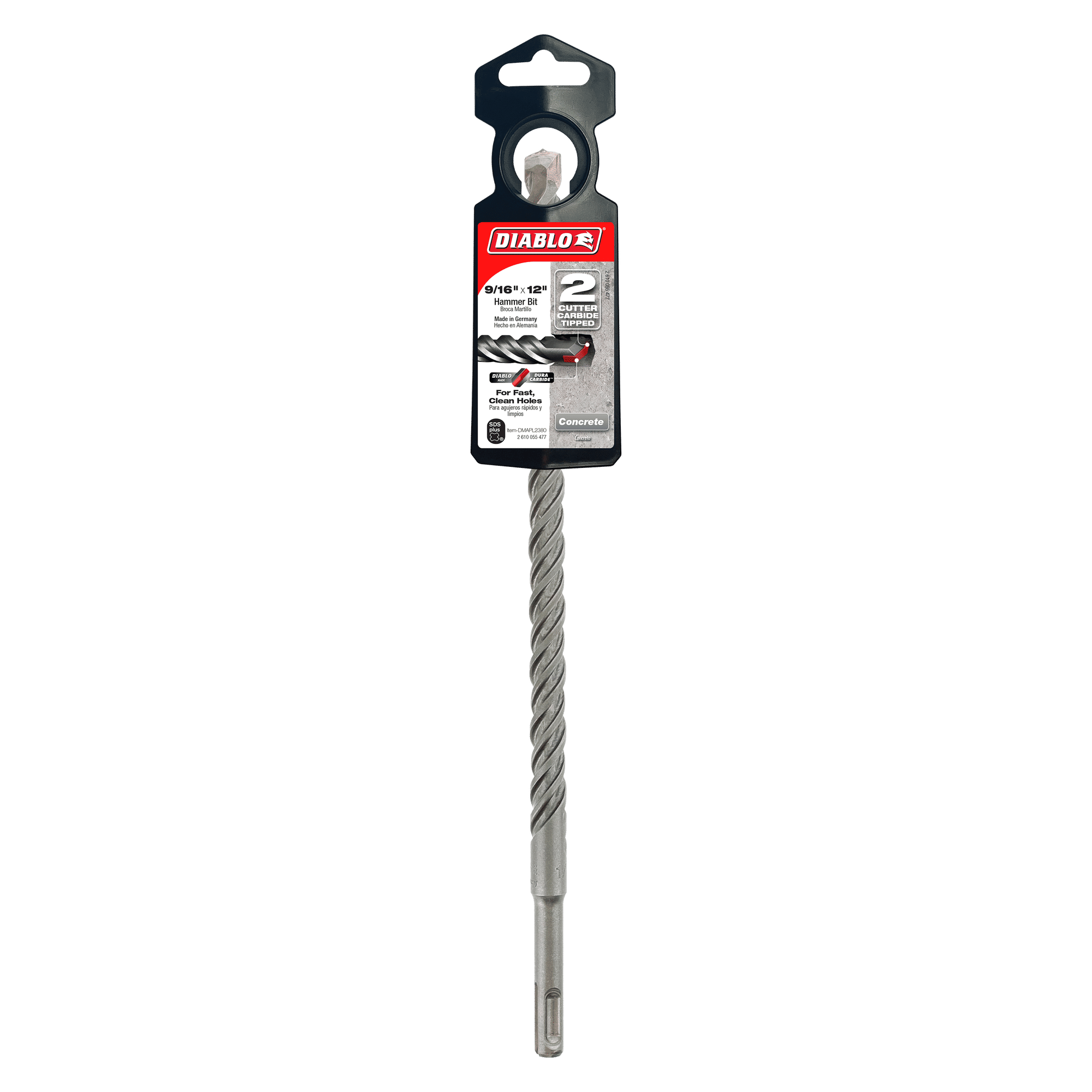 DIABLO DIABLO - 2-Cutter SDS+ Concrete Bit — Drill & Driver Bits Mississauga & Brampton GTA