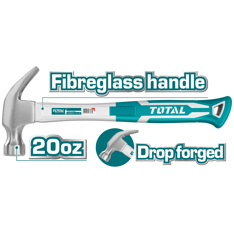 TOTAL TOTAL - 20oz Claw Hammer — Hand Tools Mississauga & Brampton GTA