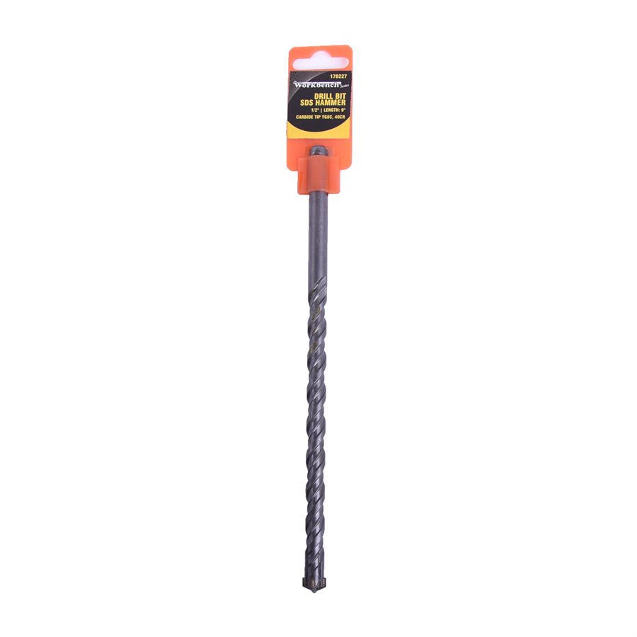 TOOLTECH 1/2"x9" Drill Bit SDS Hummer — Drill & Driver Bits Mississauga & Brampton GTA