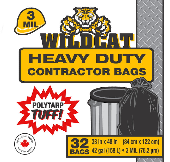 WILDCAT - HEAVY DUTY CONTRACTOR BAG — Hand Tools Mississauga & Brampton GTA